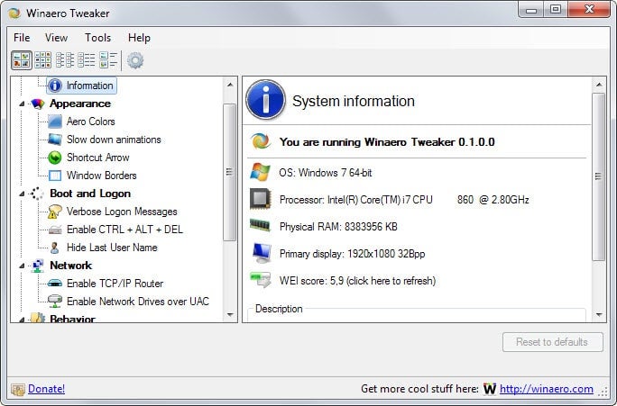 Enable Windows Aero Windows 10